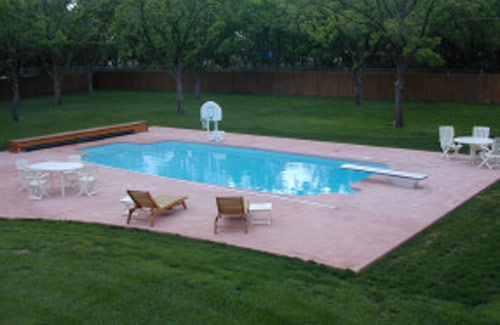 The Frio Fiberglass Swimming Pool