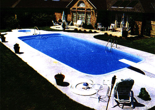 The Rio Grande Fiberglass Swimming Pool